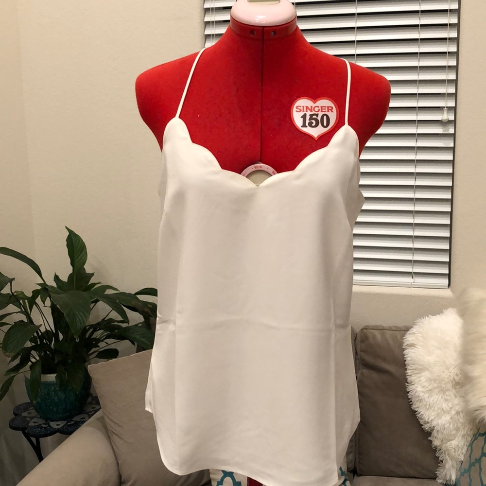Jcrew Scalloped Camisole